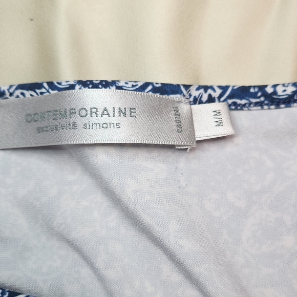 Blue pattern dress - Picture 3 of 5